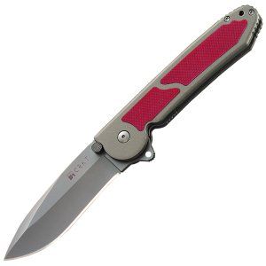 CRKT- M18-04R Folding Pocket Knife By Carson, 3.63'' Plain Blade