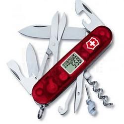 Victorinox 53957 Altimeter Plus Swiss Army Knife Multi Tool Folding Pocket Knife With Scissors Toothpick Included