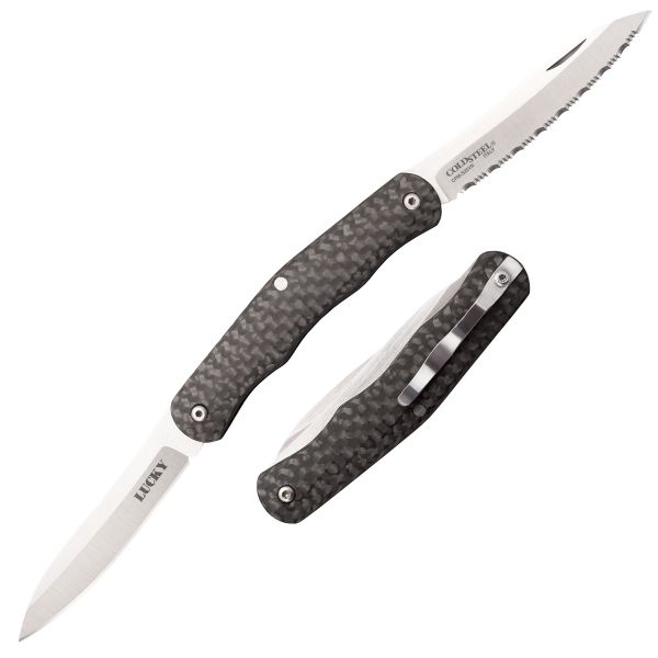 Lighter Knife - Pocket Knife with Black Stainless Steel Blade